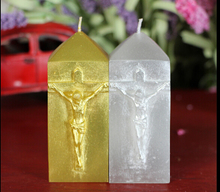 No.l1032 Church Candles Jesus Silicone Soap Mold Chocolate Silicone Candle Mold Fondant Cake Decoration Mold Moulds PRZY 001 2024 - buy cheap