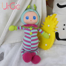 2017 Hot sale kawaii 40cm Green stuffed & plush fashion doll silicone reborn baby dolls toys for children Birthday Gift URGE 2024 - buy cheap