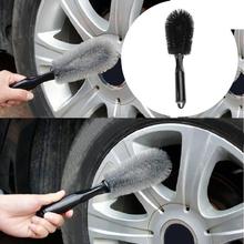 1Pcs Vehicle Wheel Brush Washing Car Tire Rim Cleaning Handle Brush Tool for Car Truck Motorcycle Bicycle Auto Car Brush Tool 2024 - buy cheap