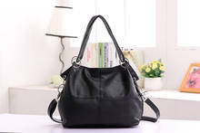Ladies Hand Bags Famous Brand Bags Solid Handbags Women Fashion PU Leather Shoulder Bag Women Big Bags SAC A MAIN 2024 - buy cheap