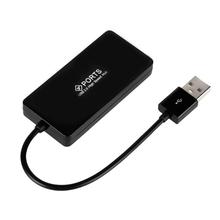 4 Port USB 2.0 Hub Splitter Adapter Converter Cable for PC Laptops Notebook 2024 - buy cheap