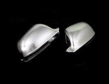 S-line estilo prata mate chrome espelho lateral tampa substituição l & r 2 peças novo para audi a4 b8 pre-facelift para a5 pre-facelift durável 2024 - compre barato