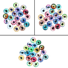 20 piezas de cristal con ojos para niñas, de Animal Ojos artesanal de 10/16/20mm, joyería, accesorios para muñecas 2024 - compra barato