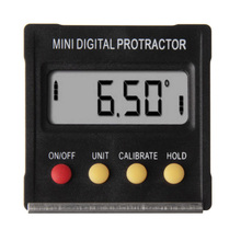 Free shipping  Digital 4x90 Angle Gauge Meter Inclinometer Protractor Bevel Box w/magnet SRPB-120 2024 - buy cheap