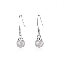 TJP Trendy Silver Plated Earrings For Women Jewelry Girl Fashion Crystal Balls Female Drop Earrings Lady Party Accessories 2024 - buy cheap
