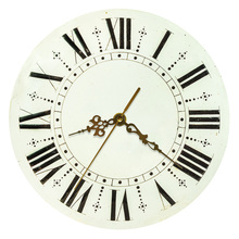 Rústico Retro Rodada Relógio de Parede Com Algarismos Romanos Do Vintage Decoração Da Casa Antiga Fazenda de Quartzo Relógio Silenciosa Relógios 2024 - compre barato