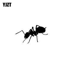 YJZT 15,1 см * 8,6 см деликатная активная муравьиная таинственная виниловая наклейка Милая Автомобильная наклейка черный/серебристый C19-1394 2024 - купить недорого