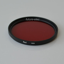 Vermelho 30 37 40.5 43 46 49 Full Color cor lente lentes da câmera filtro 30 mm 37 mm 40.5 mm 43 mm 46 mm 49 mm para Sony Minolta Sigma AB01 2024 - compre barato