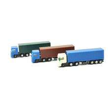 6pcs 1:150 scale Model Container Trucks Model Trains Layout good quality 2024 - buy cheap