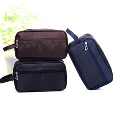Simple Waterproof Toiletry Kits Men Women Wash Bag Cosmetic Bags Admission Package Travel Pouch 2024 - buy cheap
