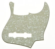 KAISH Спецификация США перламутровая защита, 5 струн, Jazz J Bass Pick guard Scrach Plate 2024 - купить недорого