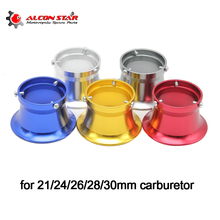 Alconstar-filtro de aire para carburador de motocicleta, copa de viento, cuerno, compatible con Keihin OKO KOSO PWK21/24/26/28/30 PE CVK28/30mm, 50mm 2024 - compra barato