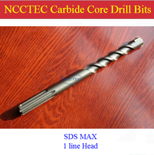 [SDS MAX] 35*350mm 1.4'' NCCTEC alloy wall core drill bits NCP35M350 for bosch drill machine FREE shipping | tile coring pits 2024 - buy cheap