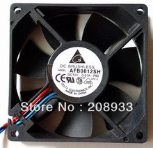 For Original Delta 8025 12V 0.51A wind capacity double ball bearing fan AFB0812SH+cooling fan 2024 - buy cheap