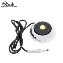 QINK Stainless Steel Foot Pedal Round Tattoo Foot Switch Tattoo Accessories For Tattoo Machine 2024 - buy cheap