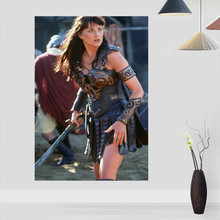 New Xena Warrior Princess Posters On The Wall Modern Anime/Movie/Abstract Rectangle Poster Silk Fabric Cloth Wall Art Unframed 2024 - buy cheap