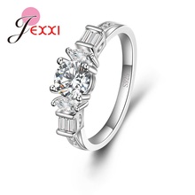 New Fashion Shiny Wedding Engagement Ring Anel Anillo For Women Wife Anniversary Gifts Pave Shiny AAA Cubic Zirconia Anel 2024 - buy cheap