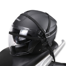 Сетчатая сетка для защиты мотоциклетного шлема, держатель для снаряжения, органайзер, крючки для багажа, аксессуары для мотоциклов 2024 - купить недорого