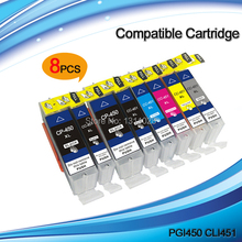 Cartuchos para jato de tinta compatíveis com pixma mg6340 mg7140, 3x, envio grátis, 8 pacotes 2024 - compre barato