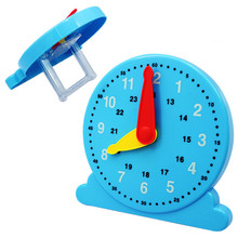 Hot Sale 13cm Diam Plastic Clock Preschool Baby Toy Children Clock Cognition Education Toy Early Learning Brinquedos Juguetes 2024 - buy cheap