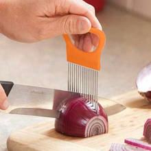 2019 New Kitchen Gadgets Onion Slicer Tomato Vegetables Safe Fork vegetables Slicing Cutting Tools 2024 - купить недорого