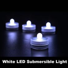 10 LED Blue Submersible Waterproof Wedding Decor Party Tealight Flameless For Wedding party Free shipping 2024 - buy cheap