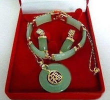 Beautiful lucky  pendant bracelet earrings sets NO BOX 2024 - buy cheap