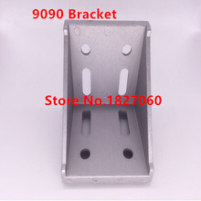 4pcs 9090 (90*90) Bracket Corner Angle L-shaped Connector Fitting Decorative Industrial Aluminum Profile Extrusion 2024 - buy cheap