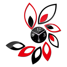 New 3d Wall Clock Watch Clocks Stickers Reloj De Pared Vintage Large Decorative Horloge Murale Living Room Needle Modern 2024 - buy cheap