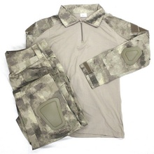 CQC Gen2 Тактический Airsoft Военная Боевая полевая Униформа рубашка и брюки для девочек комплект Открытый Пейнтбол Охота Одежда A-TACS 2024 - купить недорого