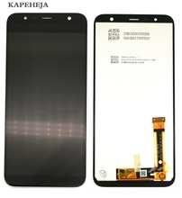 Tela lcd de 6.0 polegadas para samsung, galaxy j6 plus, j6 +, j610, j610f, j610fn, sensível ao toque, digitalizadora, montagem 2024 - compre barato