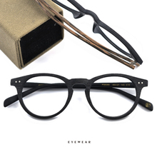 Hdcrafter óculos de madeira vintage, redondo, retrô, decorativo, para prescrição, homens, mulheres, moda 2024 - compre barato
