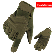 Touch Screen Full Finger Gloves Outdoor Tactical Gloves Army Military Airsoft Paintball Sport Gloves Men Hiking Camping Gloves 2024 - buy cheap