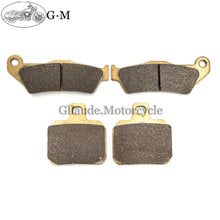 Motorcycle Front / Rear Brake Pads For YAMAHA YP 125 Majesty 125 2001-2009 XQ 125/150 N Maxster 2001-2003 2024 - buy cheap