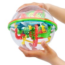 3D лабиринт мяч лабиринт головоломка ребенок мяч лабиринт интеллект мяч баланс игра и головоломка обучающая игрушка подарок 2024 - купить недорого