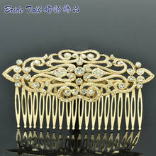 Rhinestone Crystal Palace Wedding Bride Hair Comb Hairpins Side Combs Hair Accessories Jewelry XBY083 2024 - buy cheap
