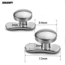 Junlony grau g23 piercing de âncora dérmico de titânio, parafuso de moda, joias para corpo, base e topo dérmico, mergulhador de pele de pirmico, 30 peças 2024 - compre barato