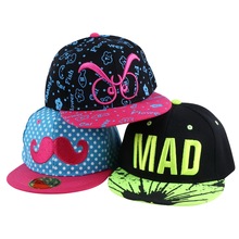 Nuevas gorras de moda diseño personalizado niños hip hop snapback sombreros simple letra belleza bebé gorra de béisbol niño niña linda casqueta 2024 - compra barato