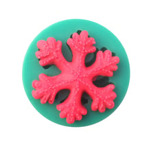 Big Snowflake Silicone Mold Fondant Cake Decorating Tools Sugarcraft Candy Clay Mold Cookie Cupcake Chocolate Mold 2024 - buy cheap