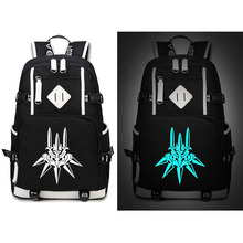 NieR:Automata Backpack Cosplay 2B Anime Canvas Bag Luminous Schoolbag Travel Bags 2024 - buy cheap