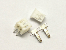 JST PH 2.0 2-Pin Connector plug Male and Female with Crimps x 100 sets, for Male and Female kits, pcb, lighting 2024 - buy cheap