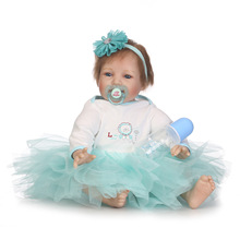 infant reborn baby doll lifelike Doll Full Body Vinyl Silicone Baby Doll Realistic Toddler Reborn Doll  Children Birthday Gift 2024 - buy cheap