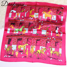 DANKEYISI Pure Silk Scarf Female Square Scarves Bandanna Nature Silk Scarf Women Headband Neck Tie Band Professional Neckerchief 2024 - buy cheap