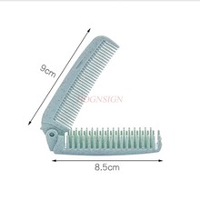 Travel Portable Folding Comb Wooden Combs Mini Cute Hairdressing Long Hair Massage Dense Tooth Home Hairbrush Hot Sale Sale 2024 - buy cheap