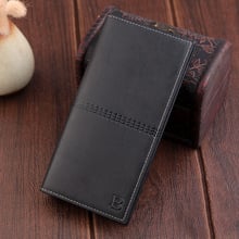 Men Long Wallet Vintage Multi-card Hand Holding Purse Credit Card Holder Organizer New 2024 - buy cheap