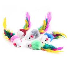 5 Pack Color Mouse Small Mouse Tail Cat Pet Toy 2024 - buy cheap