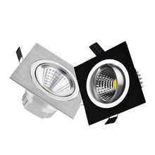 LED Square Downlight 5W/9W/12W/15W Embedded LED Dimmable COB Downlight AC85-265V Indoor Lighting 2024 - buy cheap
