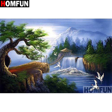 HOMFUN Full Square/Round Drill 5D DIY Diamond Painting "Landscape scenery" Embroidery Cross Stitch 3D Home Decor A10535 2024 - buy cheap