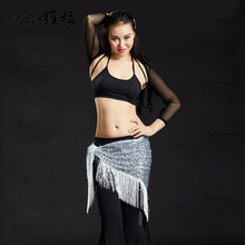 Women belly dance clothes sexy big sequins belly dance scarf lady dance accessories girls belly dance waist belt hip scarf 2024 - buy cheap