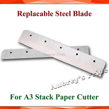 Hoja de acero reemplazada para trabajo pesado, tamaño A3, papel de apilado, Ream, piezas de herramienta de corte de Plotina 2024 - compra barato